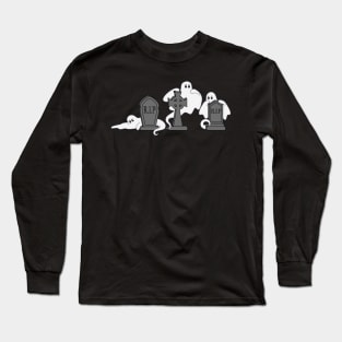 Cute Ghosts Long Sleeve T-Shirt